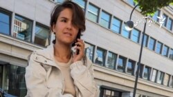 تمنا زریاب پریانی به چادر تحصن برگشت
