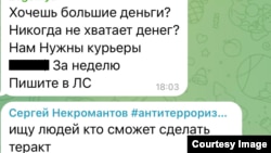 Скриншот из Телеграма.