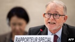  ریچارد بنیت گزارشگر ویژه سازمان ملل متحد در امور حقوق بشری افغانستان
