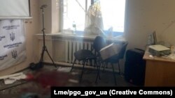 Наслідки вибуху в сільській раді, фото Офісу генпрокурора