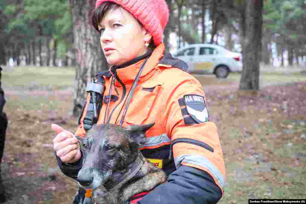 The mostly female team was founded by Larisa Borysenko (pictured) in 2008, long before the current conflict between Russia and Ukraine began. Antares started as a volunteer group, largely for locating missing people in the Ukrainian wilderness. &nbsp;