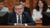 Romanian Labor Minister Marius Budai (file photo)