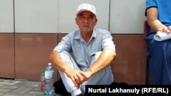 Almaz Tilepov, the father of jailed journalist Duman Mukhammedkarim