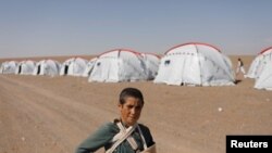 خیمه های زلزله زدگان ولایت هرات. عکس از آرشیف