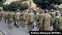 Хода ветеранів до Дня захисників та захисниць України. Івано-Франківськ, 1 жовтня 2023 року