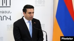 Ազգային ժողովի նախագահ Ալեն Սիմոնյան, արխիվ