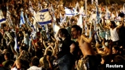 Израил. Соттук реформага каршы акция. 2023-жылдын июль айы.