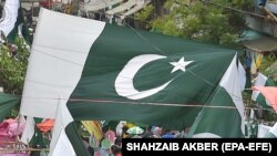 تصویر آرشیف: بیرق پاکستان 