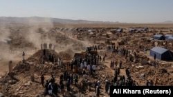 یکی از روستا های زلزله زده ولایت هرات 