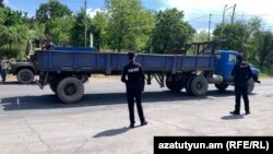 Պարեկները Կոտայք-Երևան ճանապարհին, 10-ը մայիսի, 2024թ․