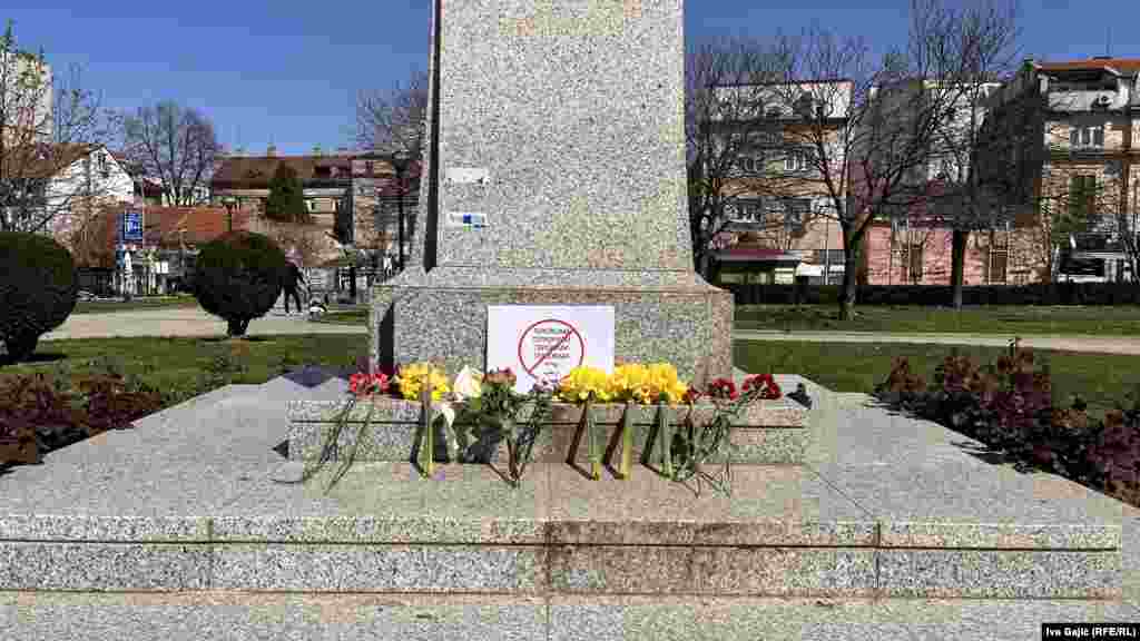 Каза болгондорду эскерүү. Белград. Сербия. 23-март.