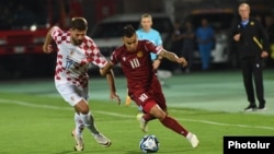 Դրվագ սեպտեմբերի 11-ին Երևանում կայացած Հայաստան-Խորվաթիա հանդիպումից