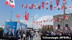 تصویر از کمپاین های انتخاباتی در ترکیه 