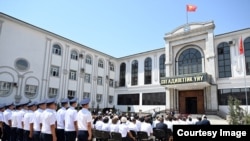 Жалал-Абад шаарындагы Сот адилеттиги үйү.