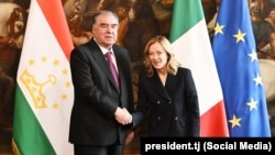 Раиси ҷумҳурии Тоҷикистон бо сарвазири Италия Ҷорҷа Мелонӣ