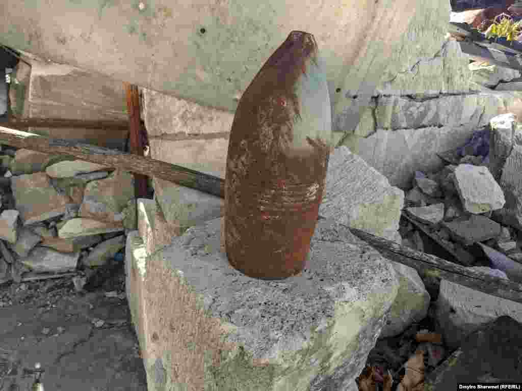 Це той самий снаряд, який влучив у будинок.&nbsp;