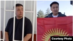 Мелис Аспеков жана Афтандил Жоробеков. Коллаж.