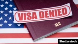 "Виза берилбейт" деген жазууга иллюстративдик сүрөт.