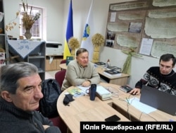 На лекції Миколи Чабана, Музей спротиву Голодомору в Дніпрі, 2023 рік