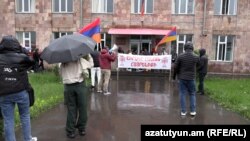 «Շիրակը հանուն հայրենիքի» նախաձեռնությունը ակցիա է իրականացնում Գյումրիում, 14-ը մայիսի, 2024թ.