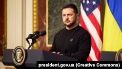 Можливість українських військових збивати російські винищувачі є «одним із ключів до справедливого завершення війни», заявив Володимир Зеленський (архівна світлина)