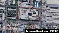 №21 тергөө абагы жайгашкан жердин картадагы көрүнүшү.