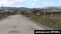 The village of Mets Sepasar in Shirak Province, Armenia.