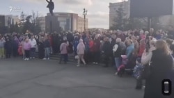 Жители вышли на протест в Орске