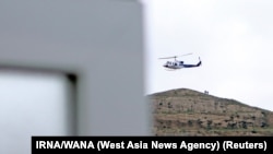 Նախագահի շարասյան մաս կազմող ուղղաթիռը մայիսի 19-ի առավոտյան
