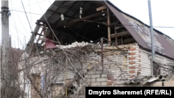 Понівечені будинки в Антонівці