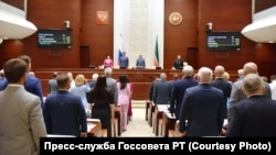 Депутаты Госсовета Татарстана. Архивное фото