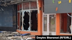 Наслідки обстрілу Херсона, лютий 2023 року