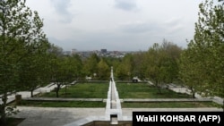 تصویر آرشیف: باغ بابر در کابل که این مکان تفریحی نیز به روی زنان و دختران مسدود شده است