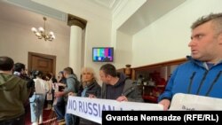 Լրագրողները խորհրդարանում