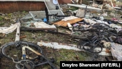 Наслідки російських обстрілів у Херсоні, 21 лютого 2023 року