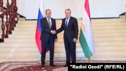 Орус жана тажик тышкы иштер министрлери. Дүйшөмбү, 6-июнь 2023-жыл