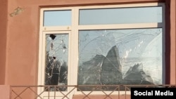 Ռուսաստան - Բելգորոդի մարզում անօդաչու թտչող սարքի հարվածի հետևանքով կոտրված ապակիներ, 23-ը օգոստոսի, 2023թ.