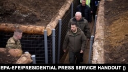 Владимир Зеленский фронт тилкесинде. 