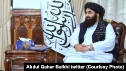 امیرخان متقی سرپرست وزارت خارجه حکومت طالبان