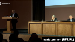 Քննարկում Գիտությունների ազգային ակադեմիայում, 3-ը ապրիլի, 2024թ.