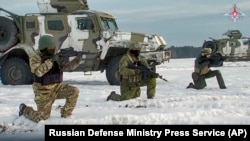 Навчання російських військових на території Білорусі, фото ілюстративне