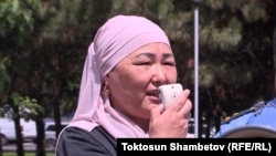 Cоодагер. Журналисттерге аты жөнүн айтууну каалаган жок.