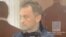 Aleksandr Fomin appears in court in Moscow on April 25.