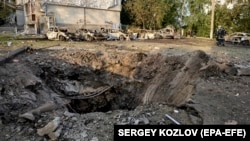 Наслідки російського удару в Чугуєві на Харківщині, архівне фото