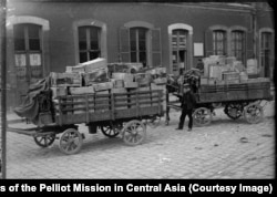 Экспедиция Парижге алып келген табылгалар.