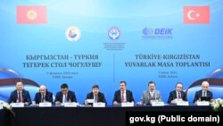 Акылбек Жапаровдун Түркиянын ири бизнес өкүлдөрү менен жолугушуусу. 9-февраль, 2024-жыл.