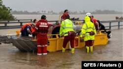 سیل در استرالیا، عکس از آرشیف