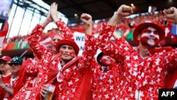 Շվեյցարիայի հավաքականի երկրպագուները Գերմանիայում, հունիս, 2024թ.