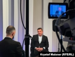 Артем Ситник під час інтерв’ю Радіо Свобода