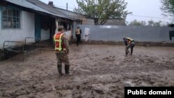 Селдин кесепетин жоюу иштери. Ош, Кара-Суу. 22-апрель, 2024-жыл.